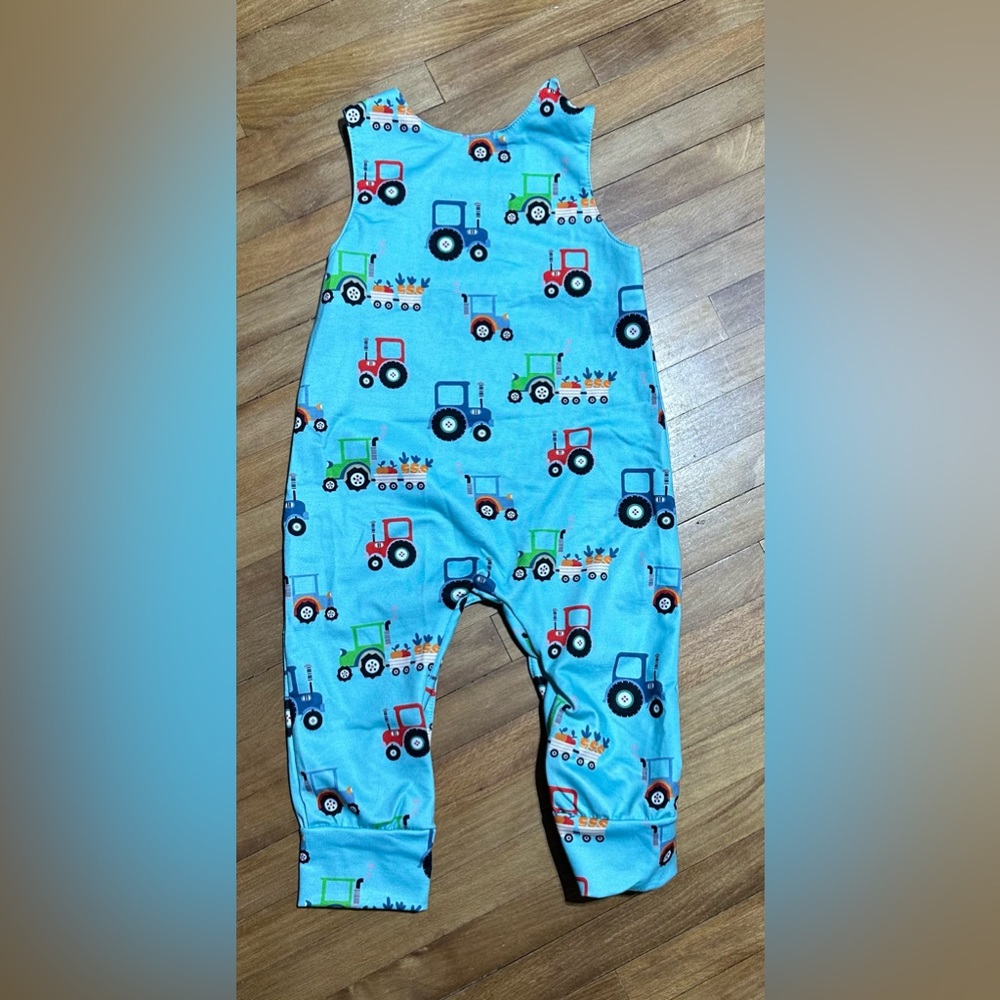 BABY 🚜 PRINT ROMPER - Picture 2 of 2